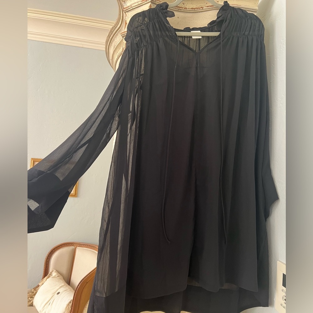 H&M black dress